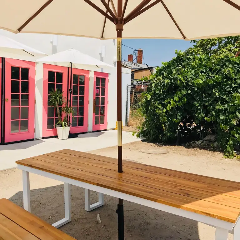 Taco Shop patio seating